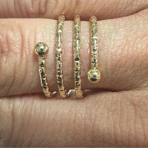 Boutique spiral ring